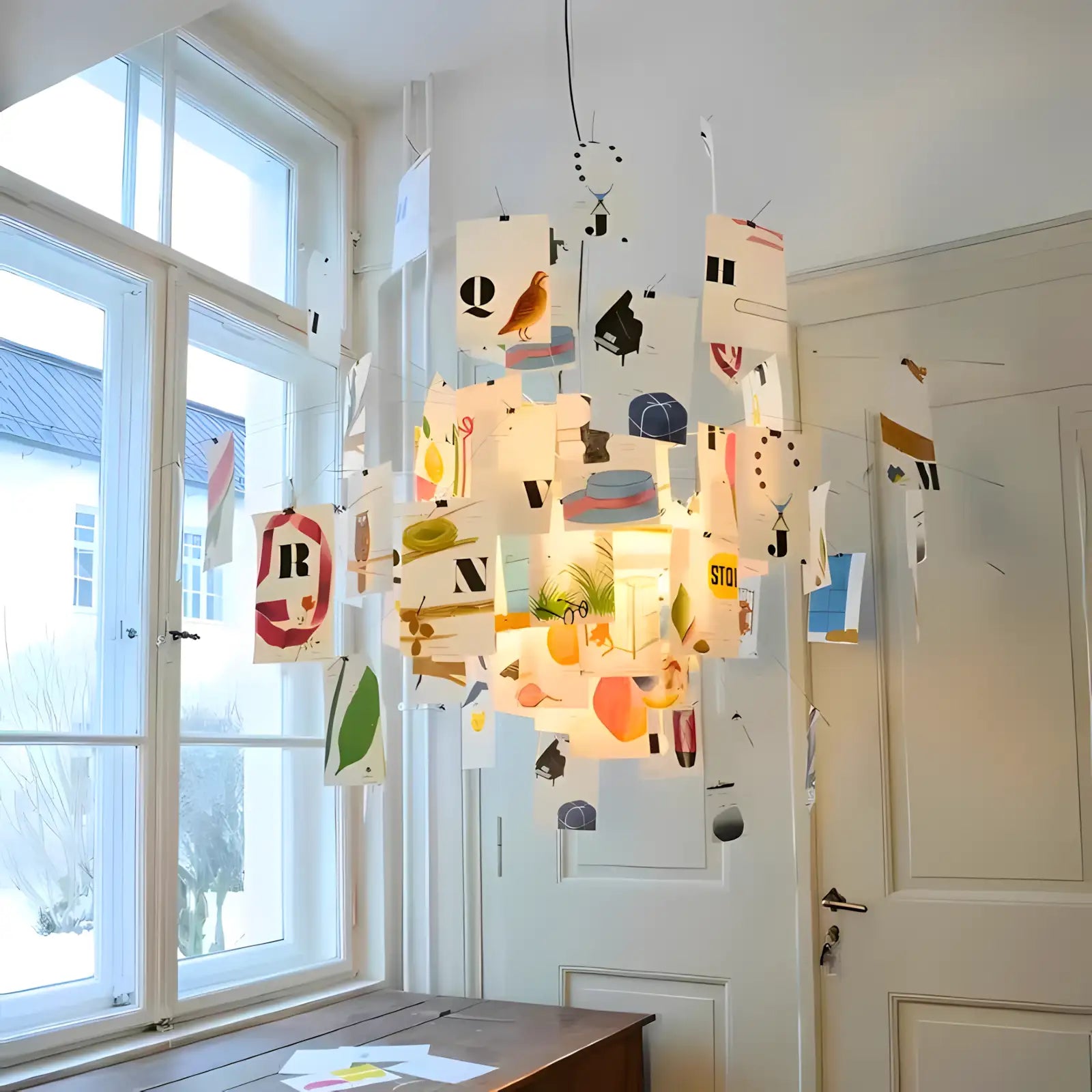 Zettel Pendant Light
